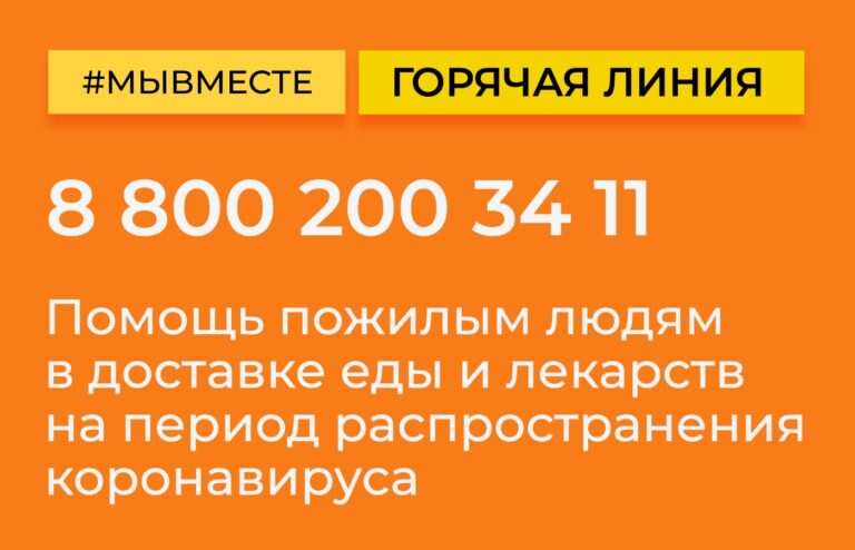 Общероссийская горячая линия 8 800 200 3411